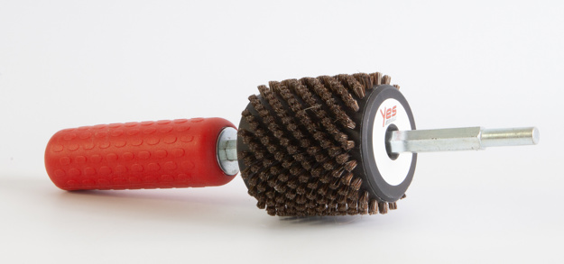 Image de Brosse rotative à poils de cheval